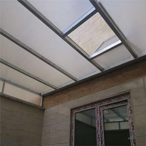 اجرای سقف حیاط خلوت