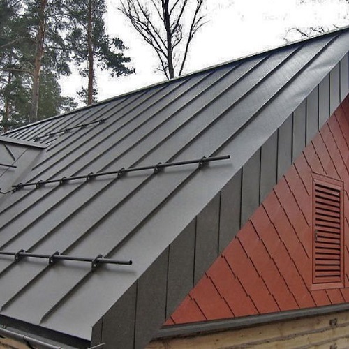 سقف شیبدار فلزی