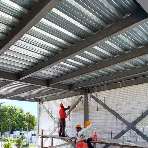 پوشش ساندویچ پانل سوله