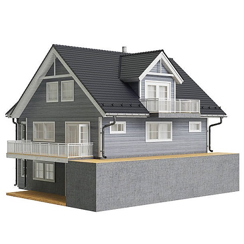 مزایای سقف شیبدار ویلا