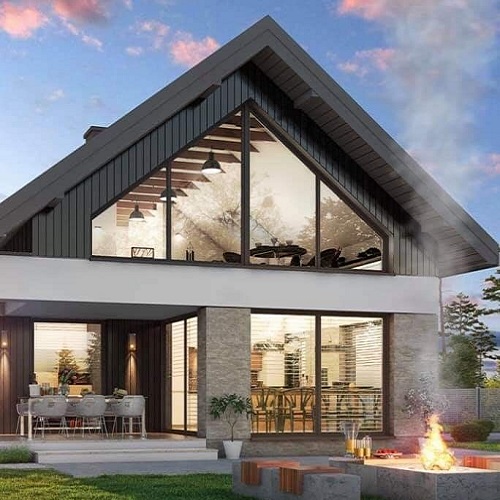 سقف شیبدار دو شیب