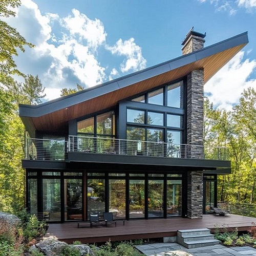 اجرای سقف شیبدار رامسر