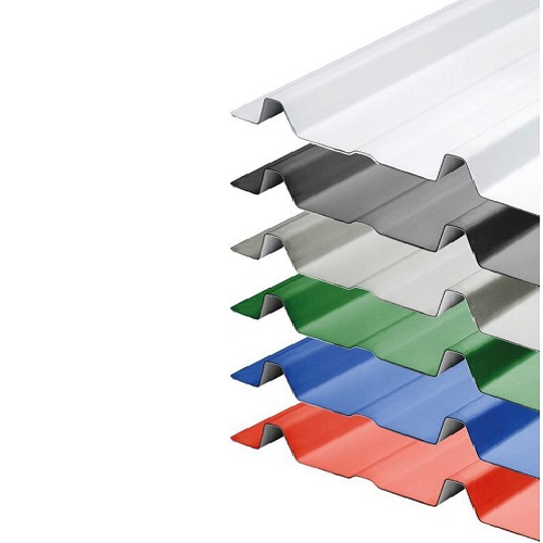 اجرای سقف شیروانی ورق رنگی