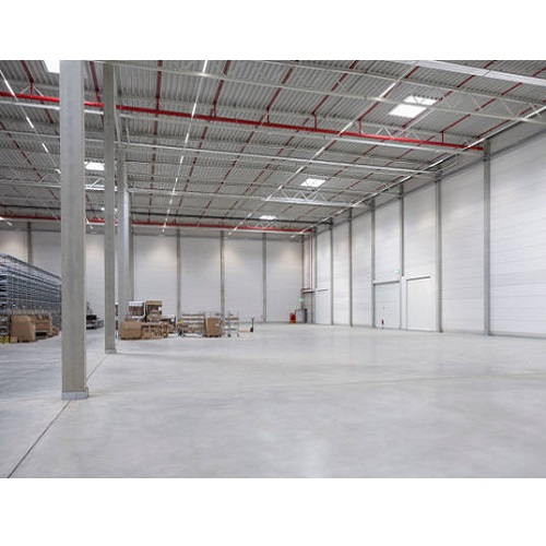 نصب ورق رنگی سقف سوله